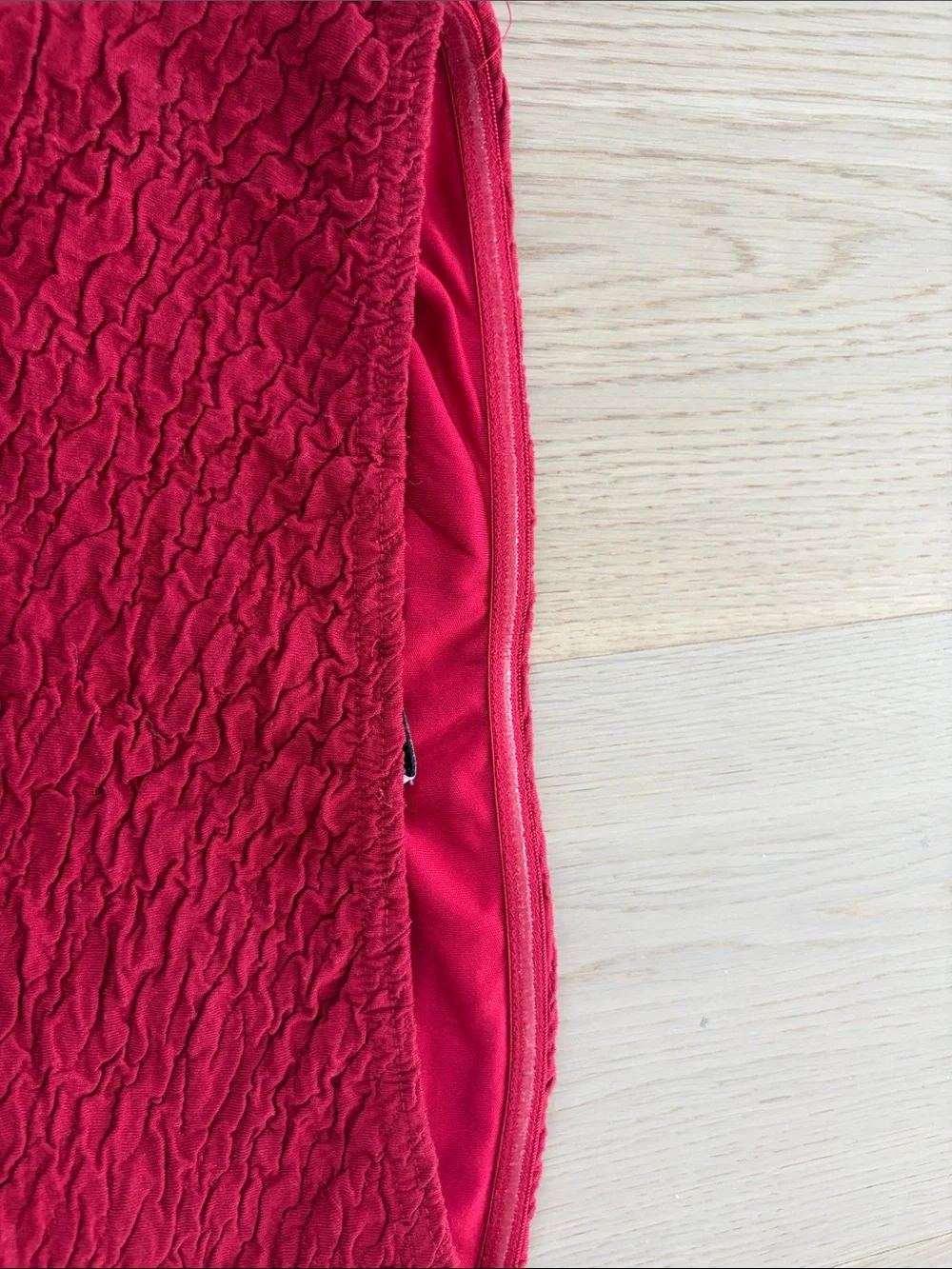Princess Polly Women’s Red Textured Tube Top